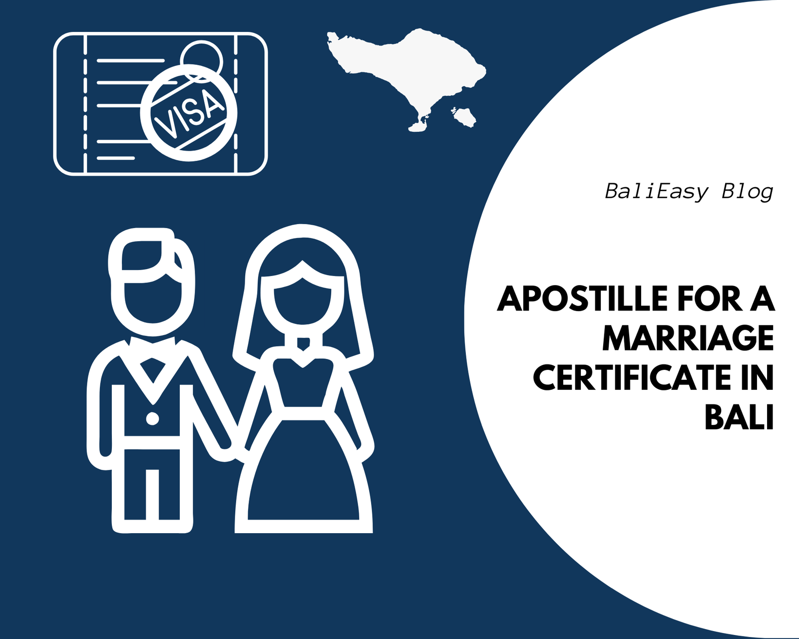 An Apostille on a Marriage Certificate in Bali Indonesia