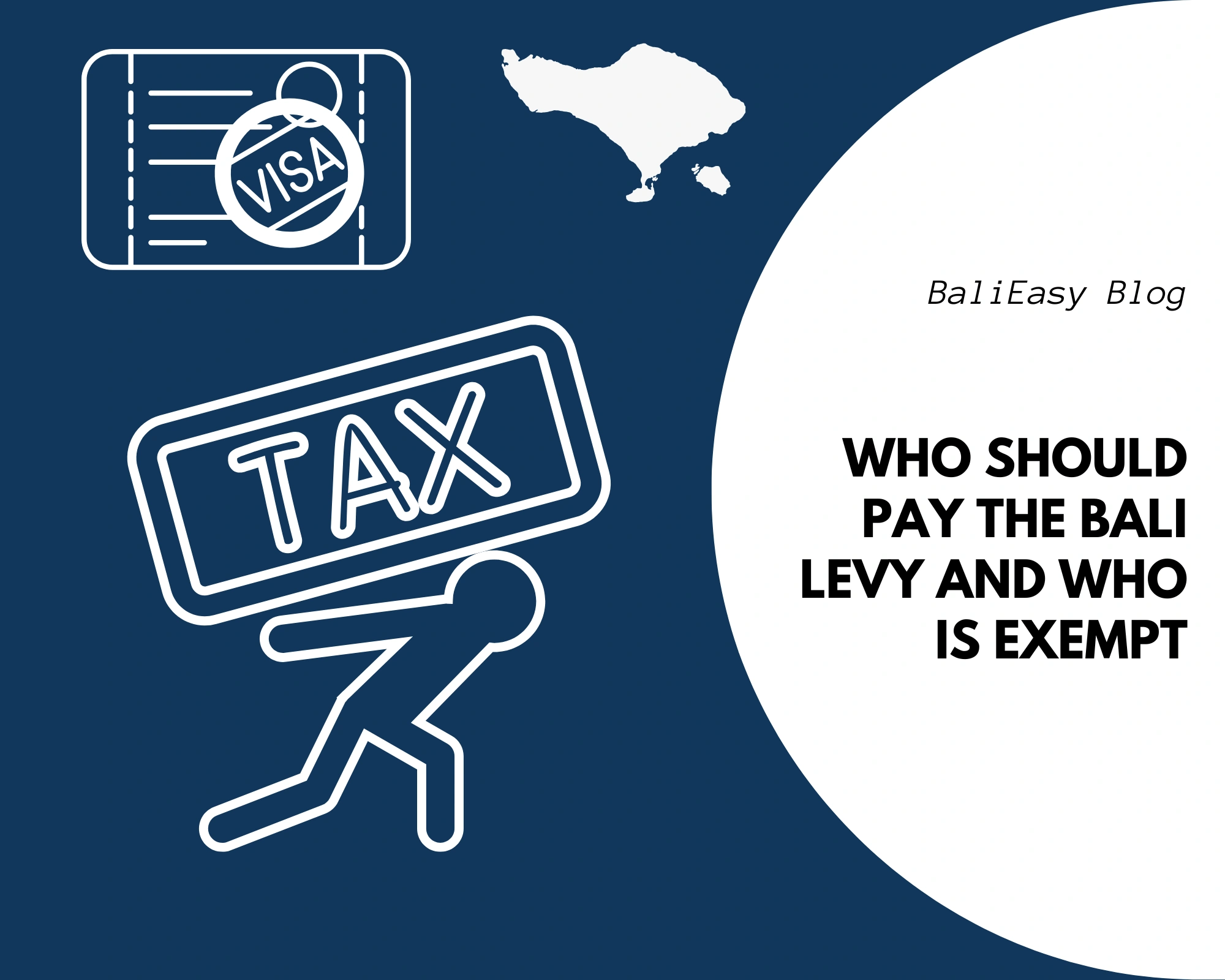 Who Should Pay the Bali Levy and Who Is Exempt