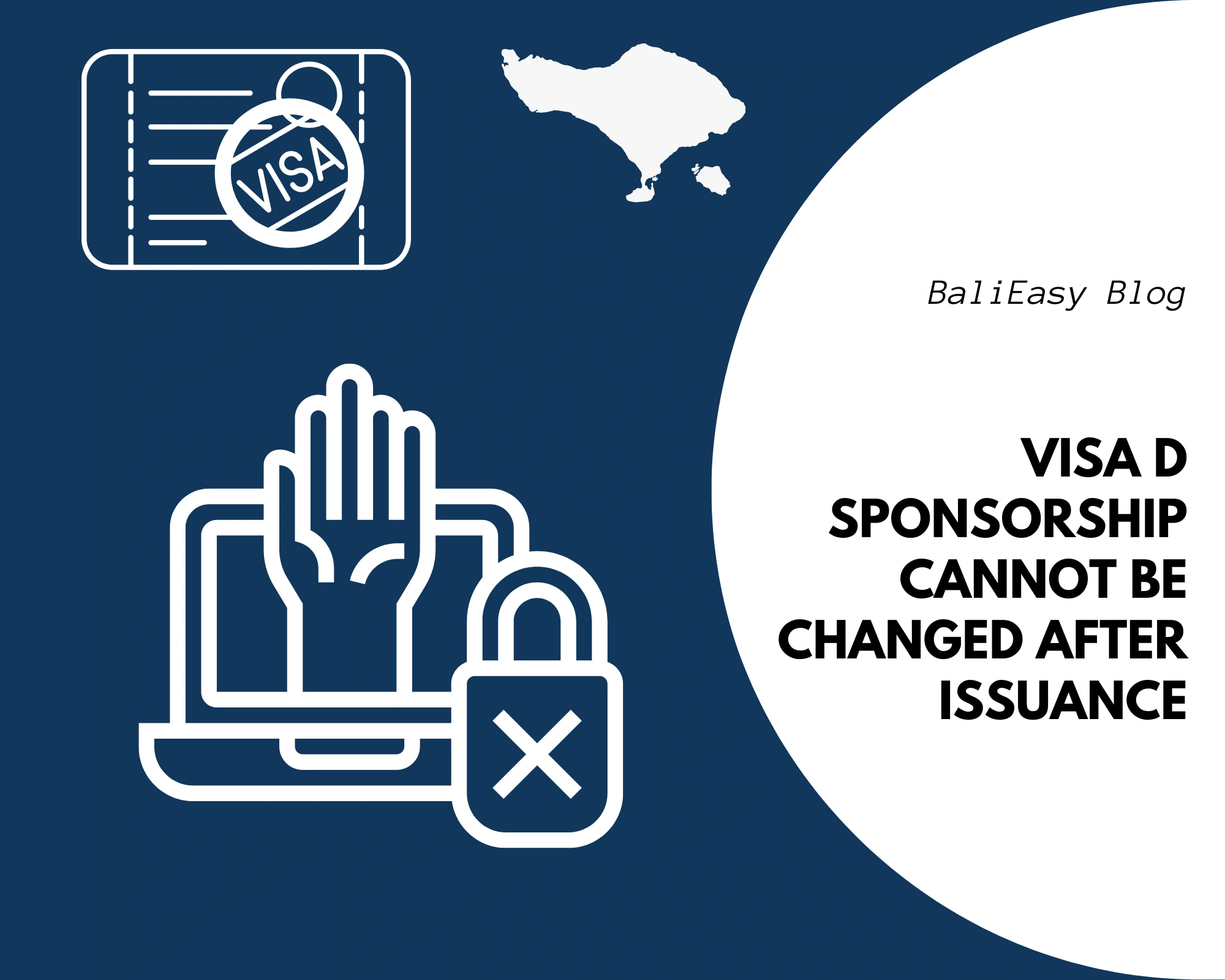 Visa D Sponsorship Cannot Be Changed After Issuance