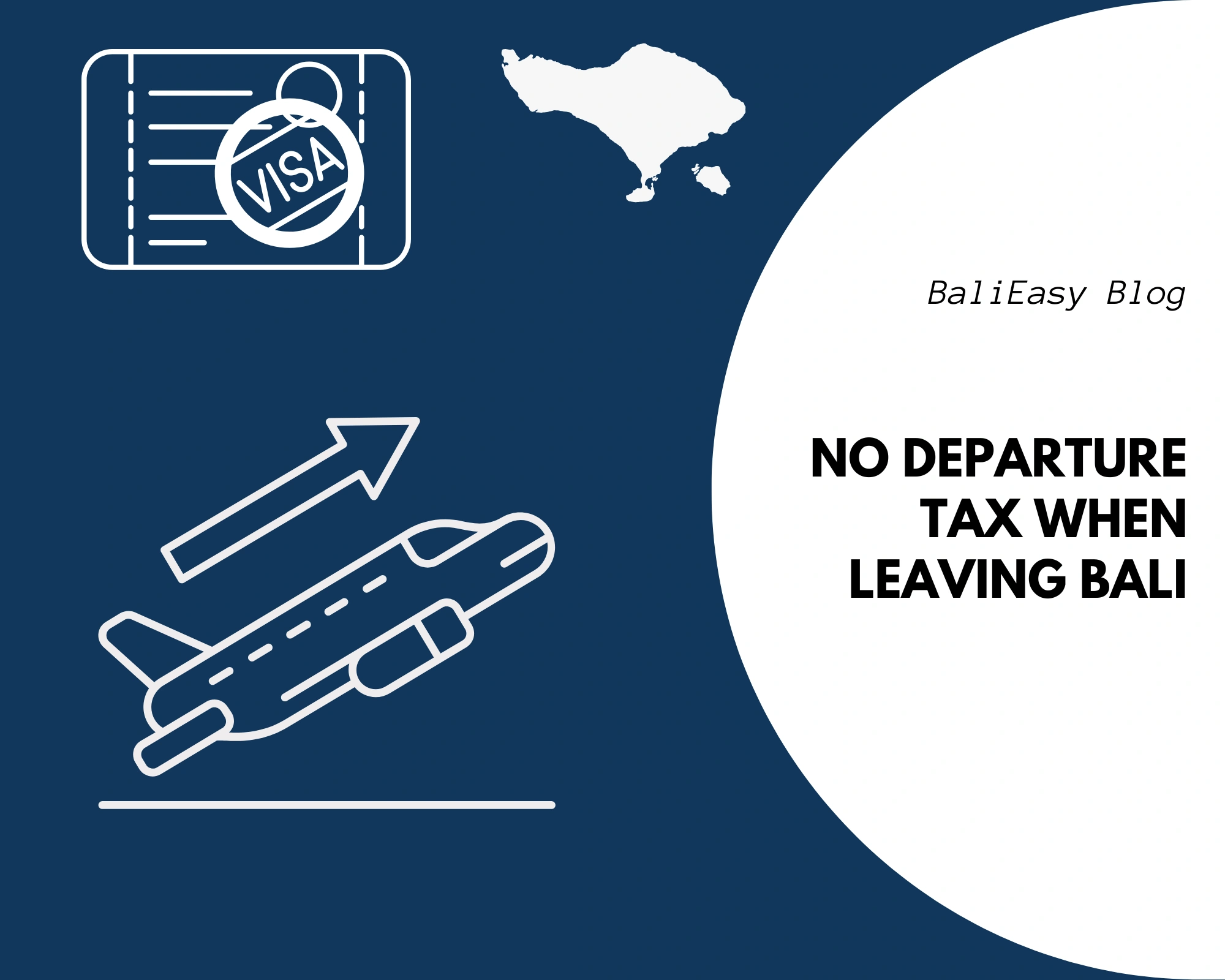 No Departure Tax When Leaving Bali